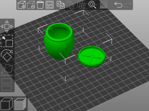 Collectible jars for succulents to be printed with composite materials with marble effect or similar 3D Print Model