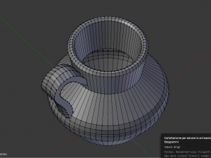 Collectible jars for succulents to be printed with composite materials with marble effect or similar 3D-Druckmodell