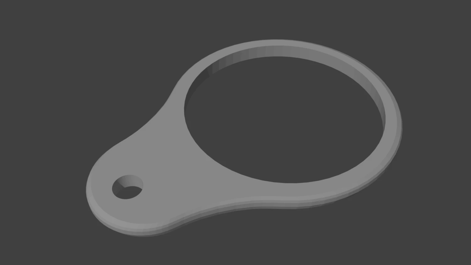 Clip for isothermal bottle 3D Print Model .c4d .max .obj .3ds .fbx .stl .blend