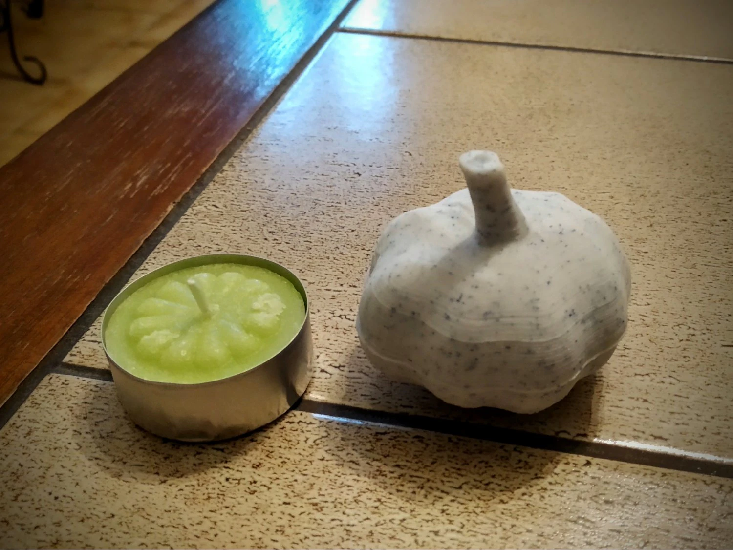 Garlic candle holder 3D Print Model .c4d .max .obj .3ds .fbx .stl .blend 