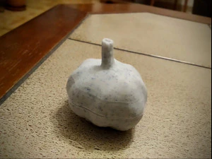 Garlic candle holder 3D Print Model