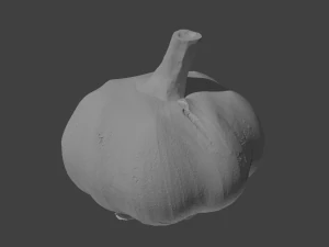 Garlic candle holder 3D Print Model