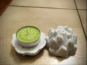 Artichoke candle holder 3D Print Model