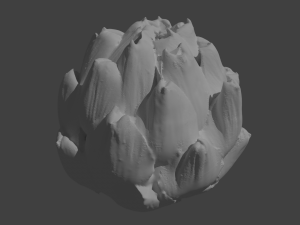 Artichoke candle holder 3D 打印模型