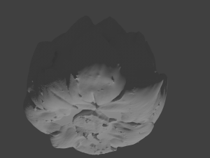 Artichoke candle holder 3D 打印模型