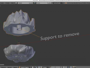 Artichoke candle holder 3D Print Model