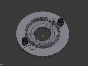 Table football rod bushings 3D Print Model