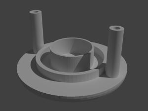 Table football rod bushings 3D Print Model