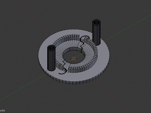 Table football rod bushings 3D Druckmodell