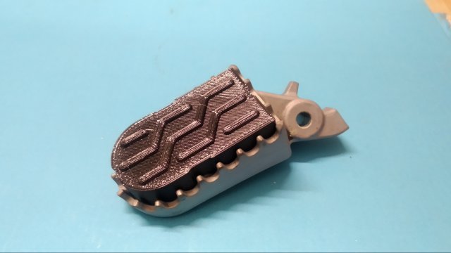 BEmmeW motorcycle footrest rubber wide 3D प्रिंट मॉडल .c4d .max .obj .3ds .fbx .stl .blend 