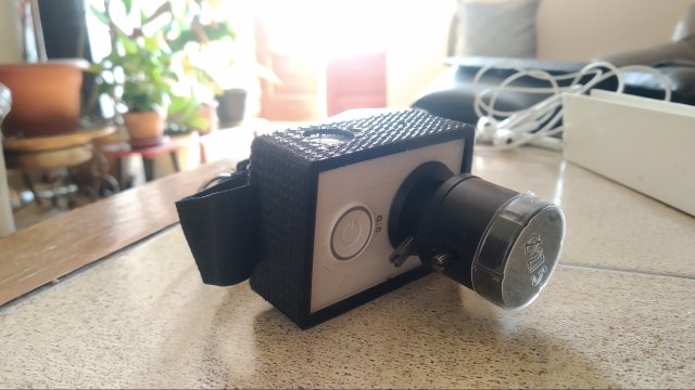 Yi camera cover 3D Принт Модель .c4d .max .obj .3ds .fbx .stl .blend 