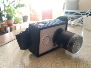 Yi camera cover 3D Print Model