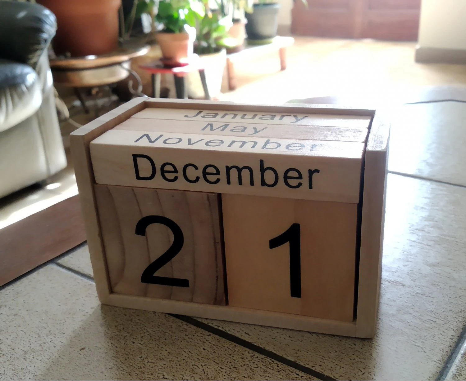 Perpetual Calendar 3D Print Model .c4d .max .obj .3ds .fbx .stl .blend 