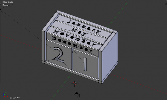 Perpetual Calendar 3D Print Model in Accessories 3DExport