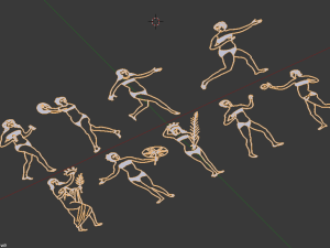 Women in bikinis 3D Принт Модель