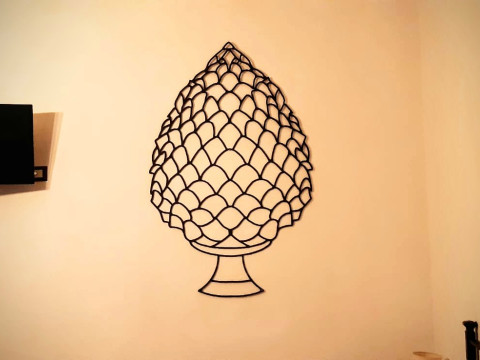 Sicilian decorative pine cone Modelo de impresión 3D