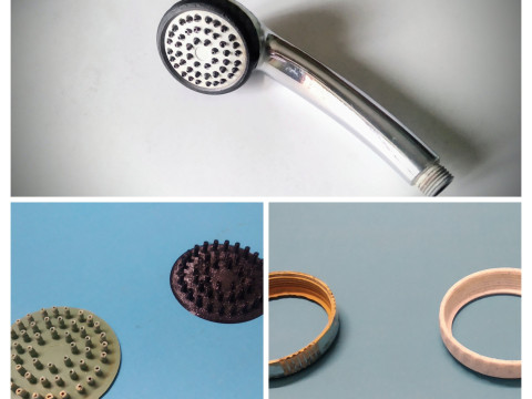 Shower kit 3D Print Model