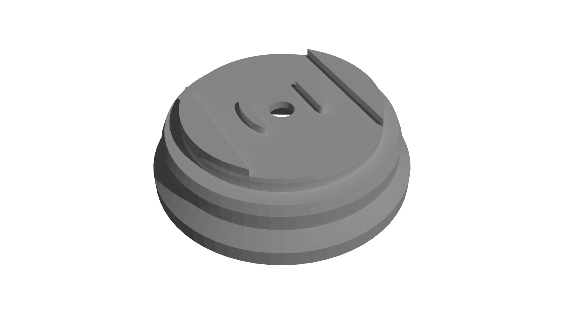 Electric trimmer blade head 3D Print Model .c4d .max .obj .3ds .fbx .stl .blend 