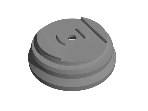 इलेक्ट्रिक ट्रिमर ब्लेड हेड 3D प्रिंट मॉडल