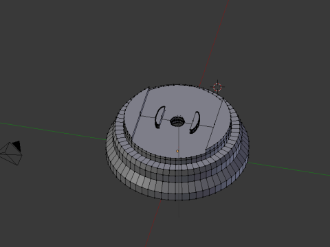 Electric trimmer blade head Modèles 3D en vedette