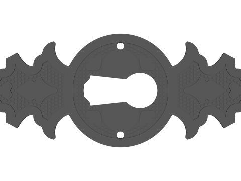 Antique furniture nozzle 3D Принт Модель