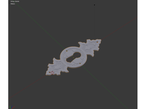 Antique furniture nozzle 3D 打印模型