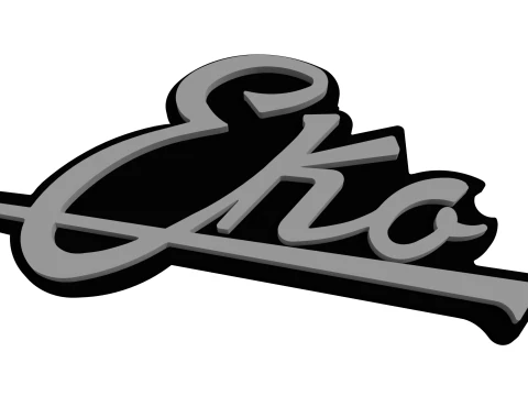 Logo EKO 3D Print Model