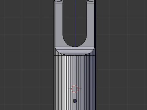 Broom stick knob 3D Print Model