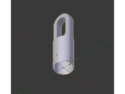 Broom stick knob 3D प्रिंट मॉडल