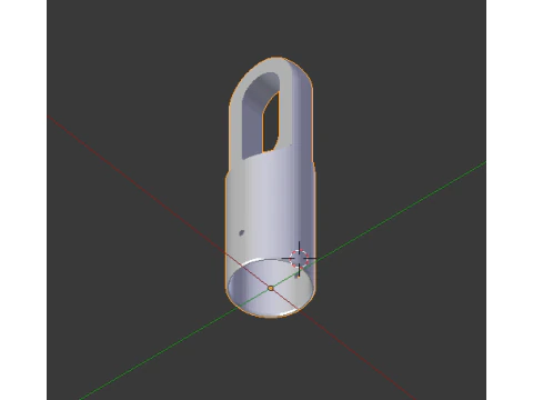 Broom stick knob 3D Print Model