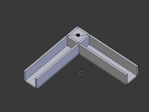 Angle bracket for 8mm wooden strips Ideal for creating DIY mosquito net frames Model Cetak 3D