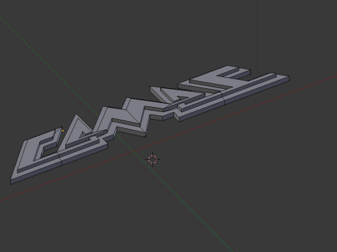LOGO CAMAC EKO Modello di stampa 3D
