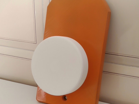 Vintage-Garderobe im 70er-Jahre-Stil, 6 mm Dübel 3D Druckmodell