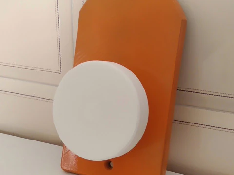 Vintage-Garderobe im 70er-Jahre-Stil, 6 mm D&uuml;bel 3D Druckmodell