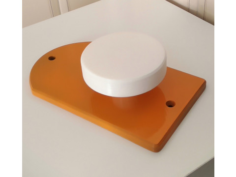 Vintage-Garderobe im 70er-Jahre-Stil, 6 mm Dübel 3D Druckmodell