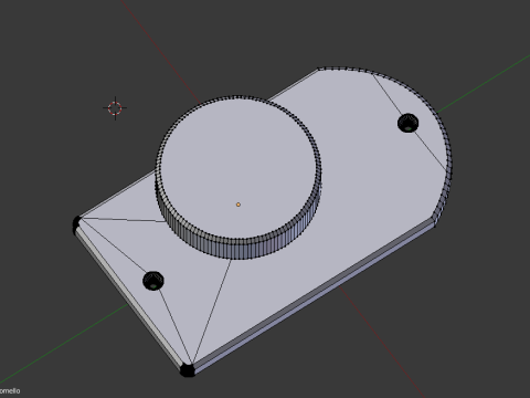 Vintage-Garderobe im 70er-Jahre-Stil, 6 mm Dübel 3D Druckmodell
