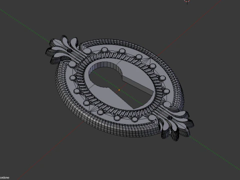 Antique forniture nozzle 3D Print Model