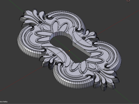 古董家具喷嘴 3D 打印模型