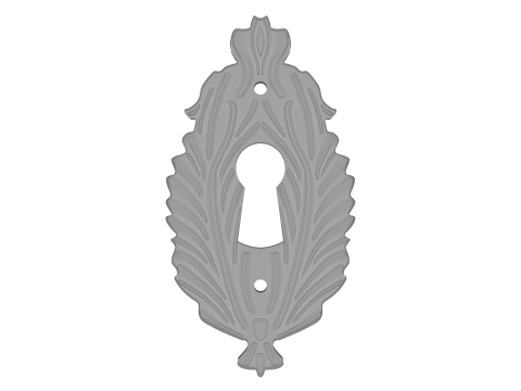 アンティーク家具ノズル 3Dプリントモデル