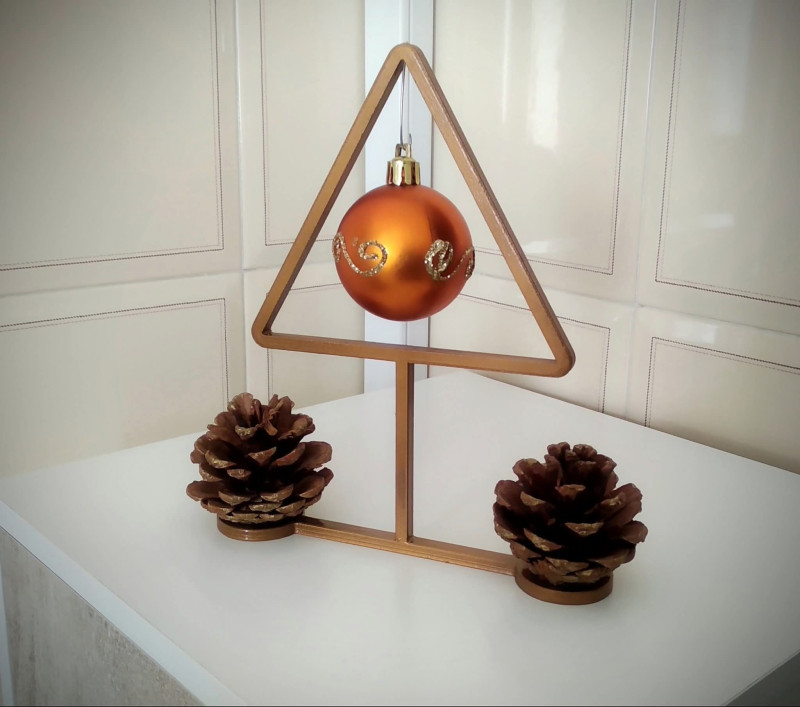 圣诞节风格的阿尔贝罗 3D 打印模型 .c4d .max .obj .3ds .fbx .stl .blend