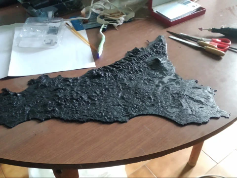 Sicily and islands 3D Print Model