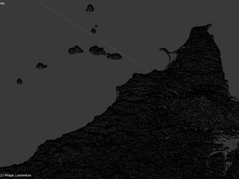 Sicily and islands 3D Print Model