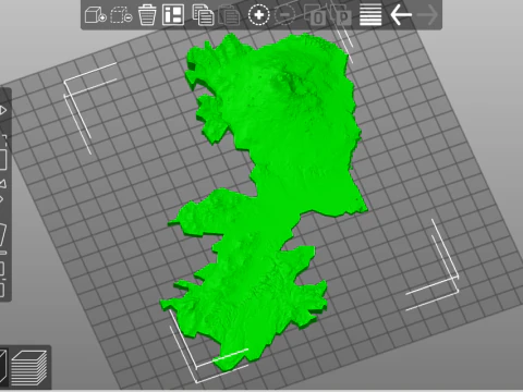 Sicily and islands 3D Print Model