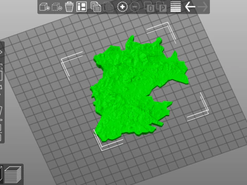 Sicily and islands 3D Print Model