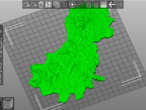 Sicily and islands 3D Print Model
