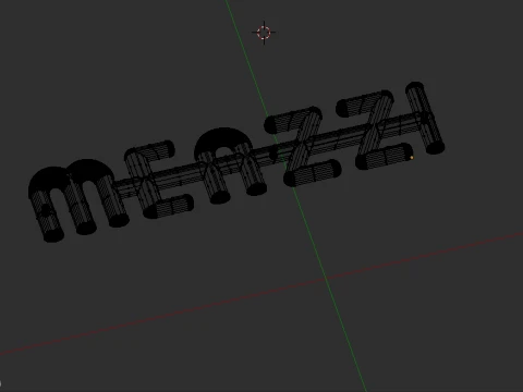 로고 메아지 기타 3D 프린트 모델