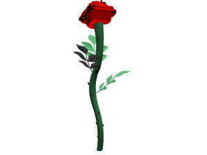 rose 3D Модель