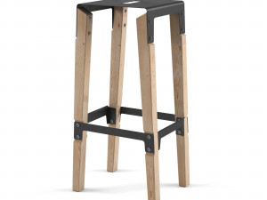 bar stool Modelo 3D