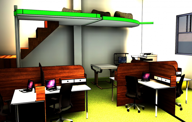 smart stressfree programming classroom-lab or company 3D 모델 .c4d .max .obj .3ds .fbx .stl .blend 
