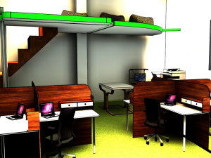 smart stressfree programming classroom-lab or company 3D Model